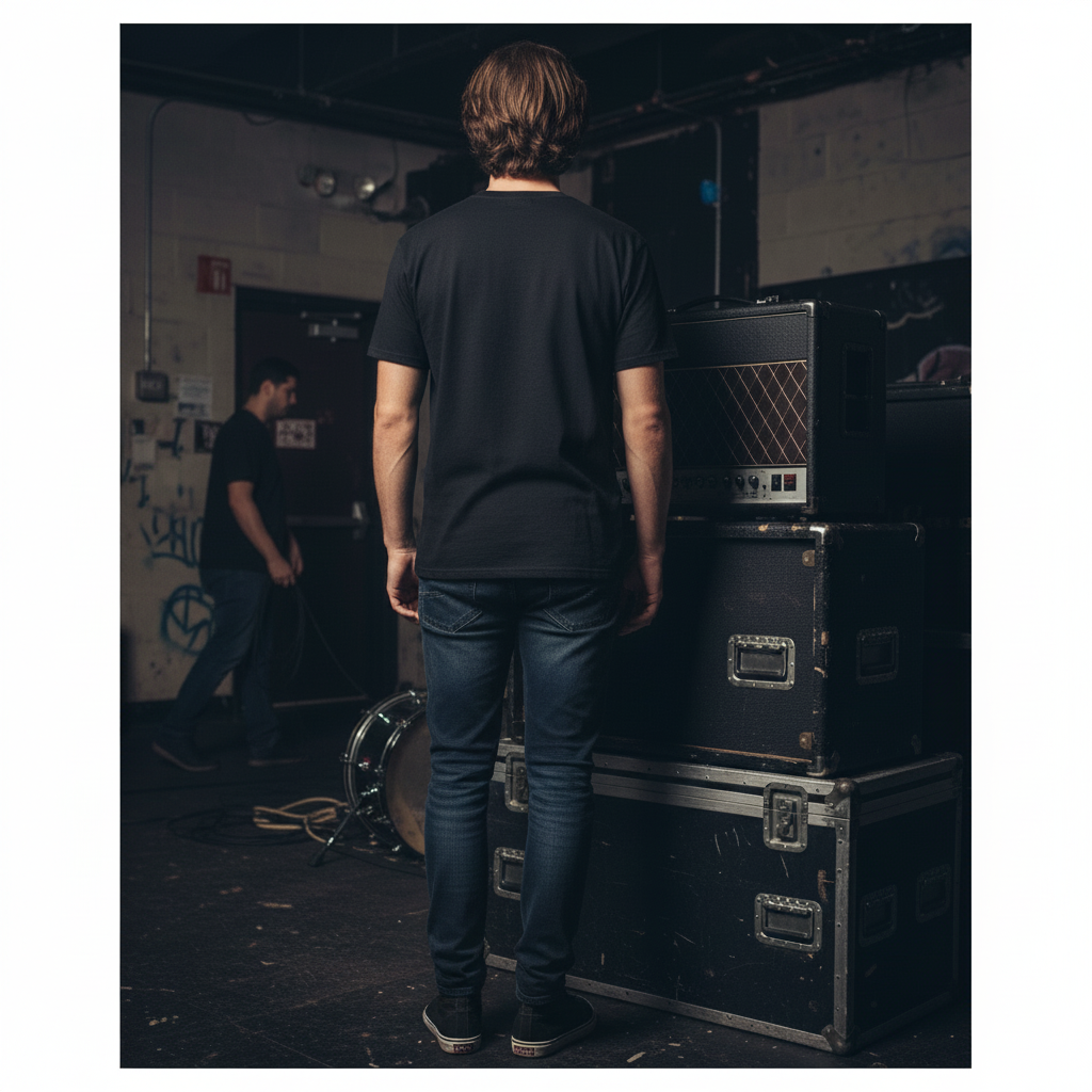 AC/DC For Those About To Rock Graphic T-Shirt Men's Size 2XL Black Band Tee NWOT