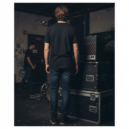 AC/DC For Those About To Rock Graphic T-Shirt Men's Size 2XL Black Band Tee NWOT