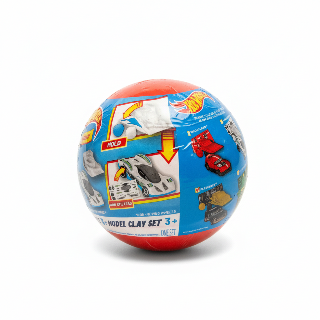 Hot Wheels Surprise Mystery Car Balls 5 Pack - Buildable Toy Cars - Ages 3+