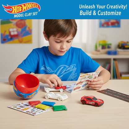 Hot Wheels Surprise Mystery Car Balls 5 Pack - Buildable Toy Cars - Ages 3+