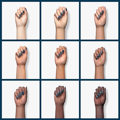 ella+mila Professional, Quick Dry, Long-Lasting & Chip-Resistant Blue Nail Polishes (Mediterranean Mist - 0.45 fl oz)