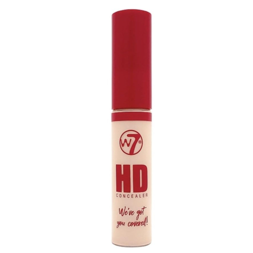 W7 HD High Definition Liquid Concealer FC1 Fair Cool 1 Full Coverage Makeup