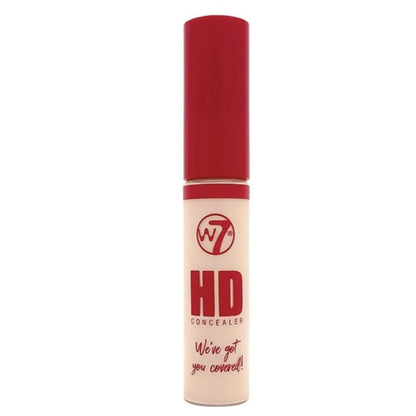 W7 HD High Definition Liquid Concealer FC1 Fair Cool 1 Full Coverage Makeup