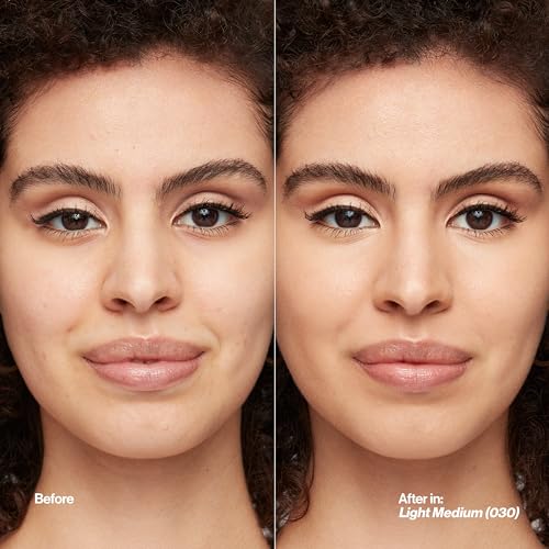 Revlon ColorStay Flex Wear, Full Cover Non-Creasing Concealer, Infused with Hyaluronic Acid & Vitamin E, Flexible Longwear, 030 Light Medium, 0.34 Fl Oz