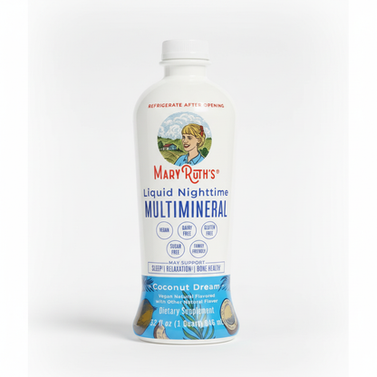 MaryRuth's Liquid Nighttime Multimineral Coconut Dream 32oz 3 Pack Exp 07/2026