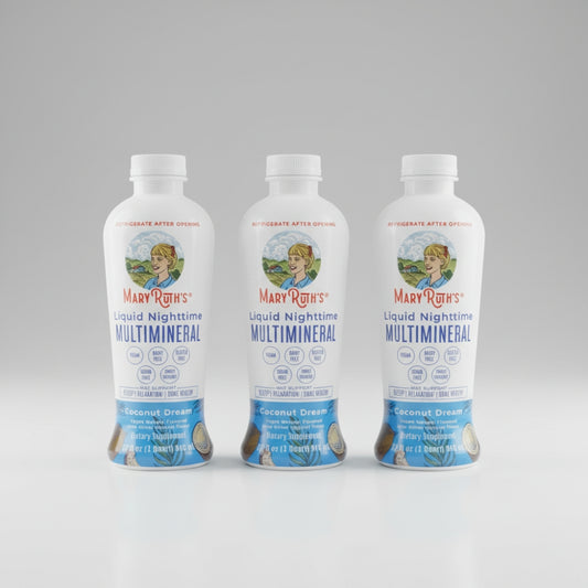 MaryRuth's Liquid Nighttime Multimineral Coconut Dream 32oz 3 Pack Exp 07/2026