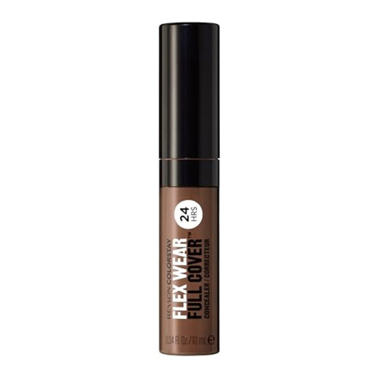 Revlon ColorStay Flex Wear, Full Cover Non-Creasing Concealer, Infused with Hyaluronic Acid & Vitamin E, Flexible Longwear, 078 Truffle, 0.34 fl oz.