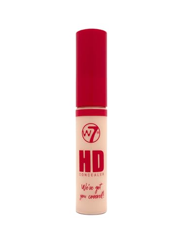 W7 HD High Definition Liquid Concealer LN4 Light Neutral Full Coverage 14ml