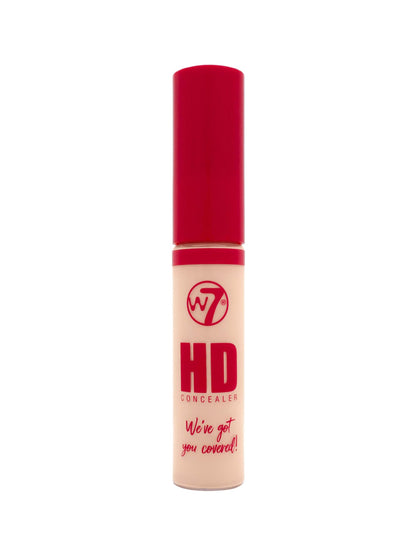 W7 HD High Definition Liquid Concealer LC3 Light Cool Full Coverage 14ml Matte