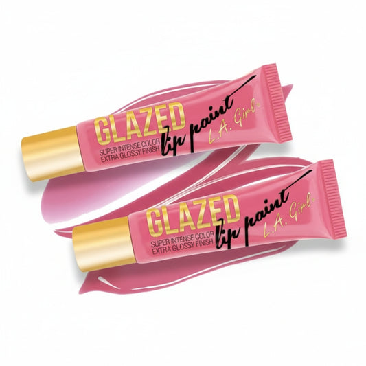 L.A. Girl Glazed Lip Paint Super Intense Color Elude GLG788 New Sealed x2