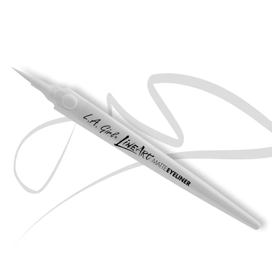 L.A. Girl Line Art Matte Eyeliner, Pure White GLE715