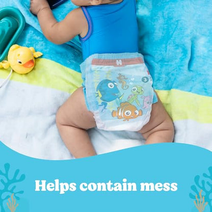 Huggies Little Swimmers Disposable Swimming Diapers, Size 4 (24-34 lbs), 18 Ct