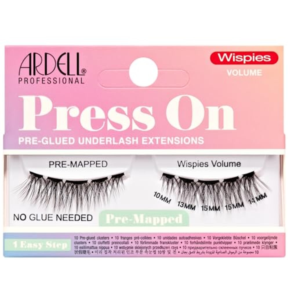 Ardell Press On Lashes Pre-Mapped DIY Lash Clusters - Wispies Volume ...