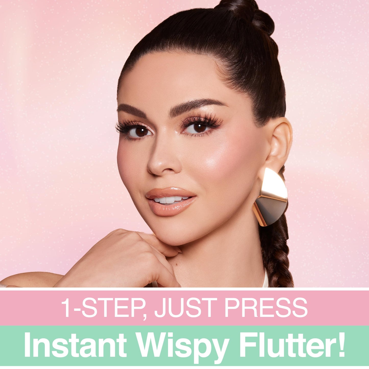 Ardell Press On Lashes Pre-Mapped DIY Lash Clusters - Wispies Volume, Pre-Glued Underlash, Natural Look False Eyelashes, Eyelash Extensions