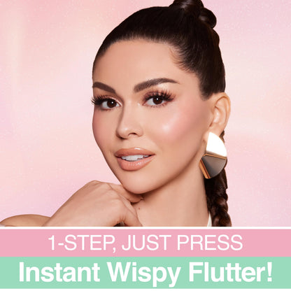 Ardell Press On Lashes Pre-Mapped DIY Lash Clusters - Wispies Volume, Pre-Glued Underlash, Natural Look False Eyelashes, Eyelash Extensions