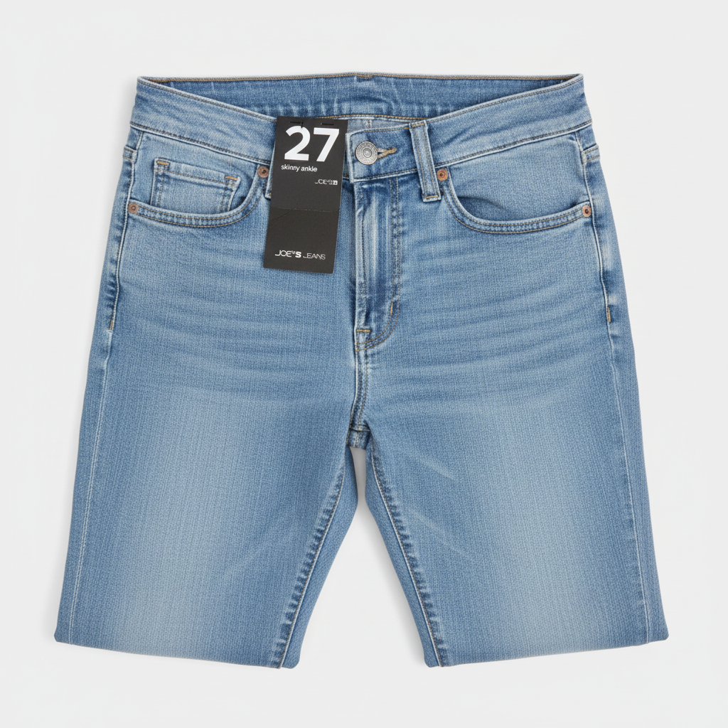 Joe's Jeans The Charlie Skinny High Rise Women's Size 27 Light Blue Wash NWT