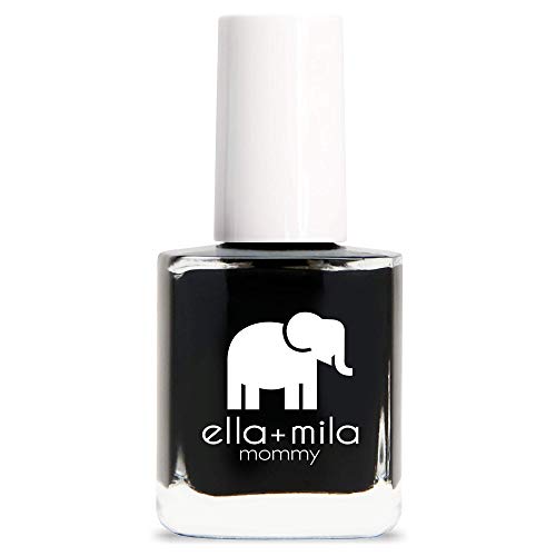 ella+mila Professional Quick Dry Long-Lasting & Chip-Resistant Nail Polish - Mommy Collection Lights Out - 0.45 fl oz