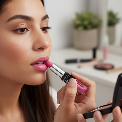 L.A. Colors Lip Duo CLG654 Pink Frenzy Lipstick & High Shine Gloss Brand New