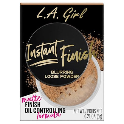 L.A. Girl Instant Finish Blurring Loose Powder, Medium GLP731