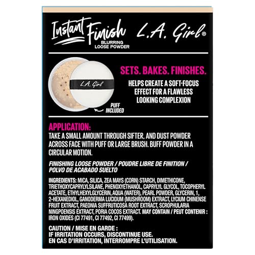 L.A. Girl Instant Finish Blurring Loose Powder