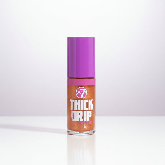 W7 Thick Drip Lip Gloss High Shine Moisturizing Shimmer Lip Glaze 4.7ml Vegan