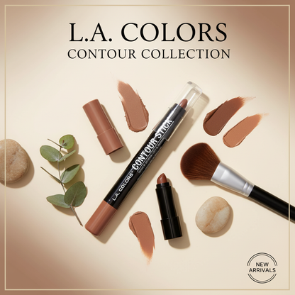 L.A. Colors Contour Stick CCS624 Medium Face Sculpting Creamy Matte Makeup Stick