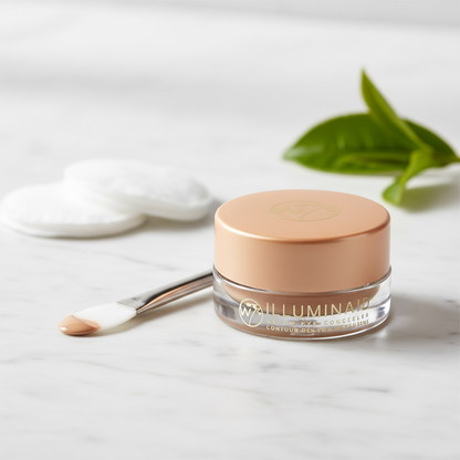 W7 Illuminaid Under Eye Brightener Medium Shade Cream Concealer Dark Circles 3.8g