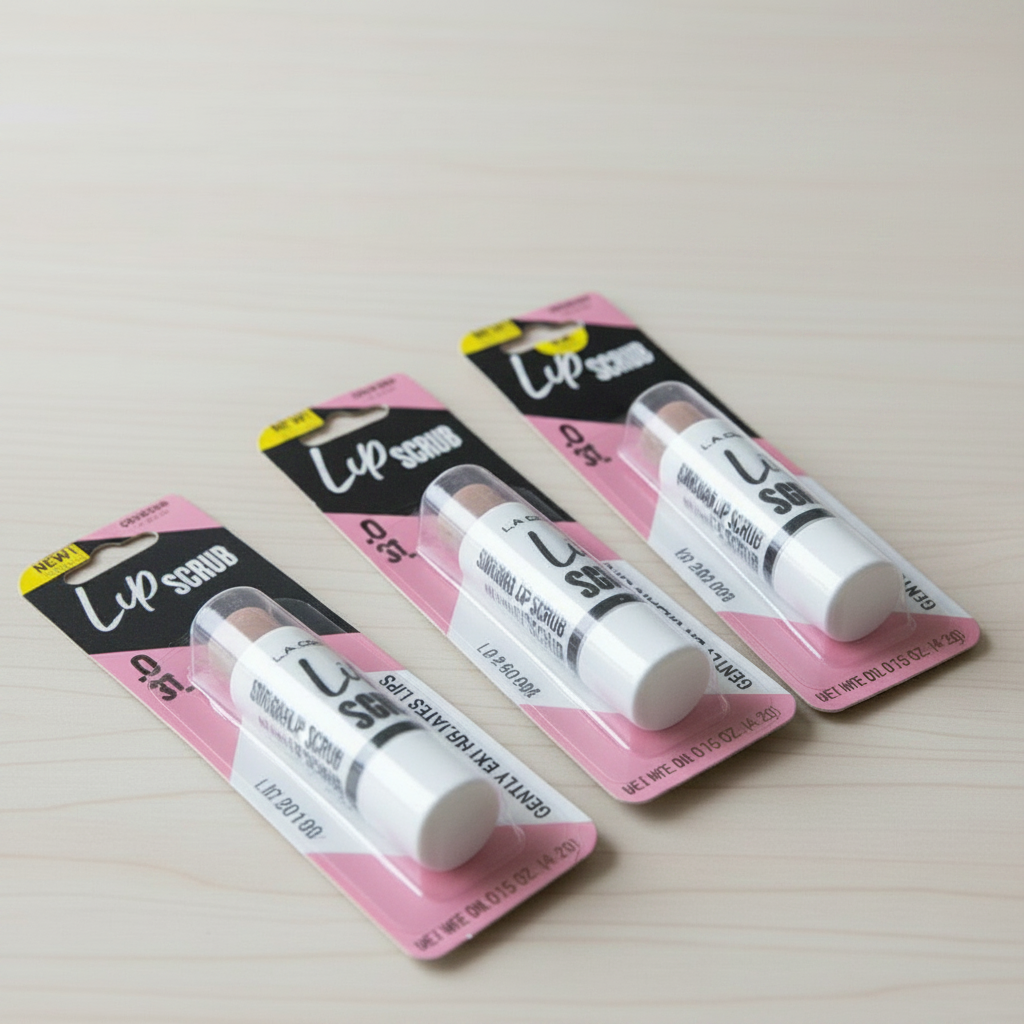 L.A. Colors Sugar Lip Scrub Exfoliating & Hydrating Smooth Lips Stick CBSS666