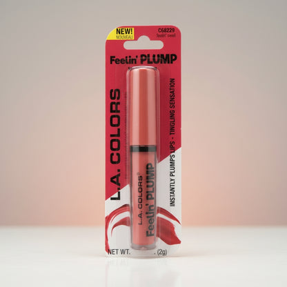 L.A. COLORS Feelin' PLUMP Lip Gloss C68229 Feelin' Swell Tingling Plumper NEW 2g