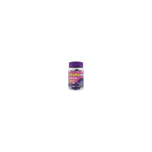 Pepto PM Gummies, Occasional Upset Stomach and Sleep, 24 Ct