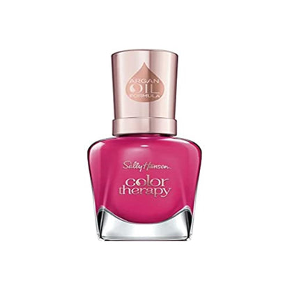 Sally Hansen Color Therapy Nail Polish, Pampered in Pink, Pack of 1