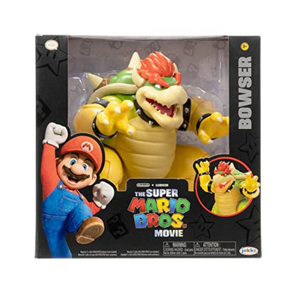 THE SUPER MARIO BROS. MOVIE 7-Inch Feature Bowser Action Figure with Fire Breathing Effects