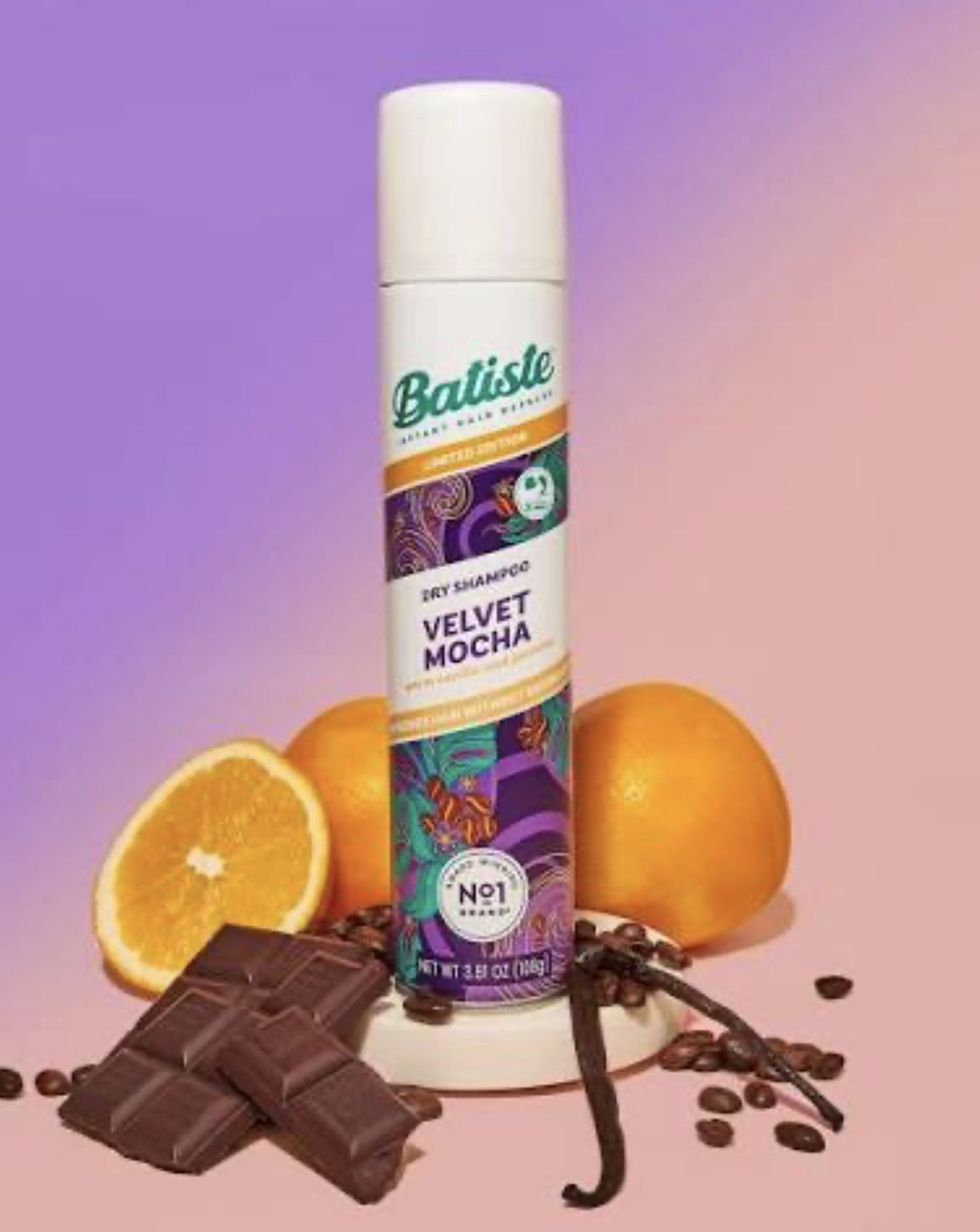 Batiste Limited Edition Dry Shampoo Velvet Mocha 3.81oz