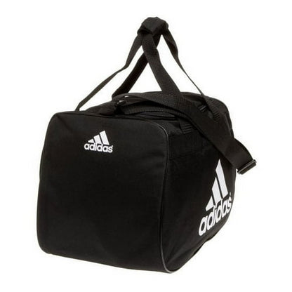 Adidas Diablo Small Sport Duffle Duffel Carry Overnight Travel Bag (Black)