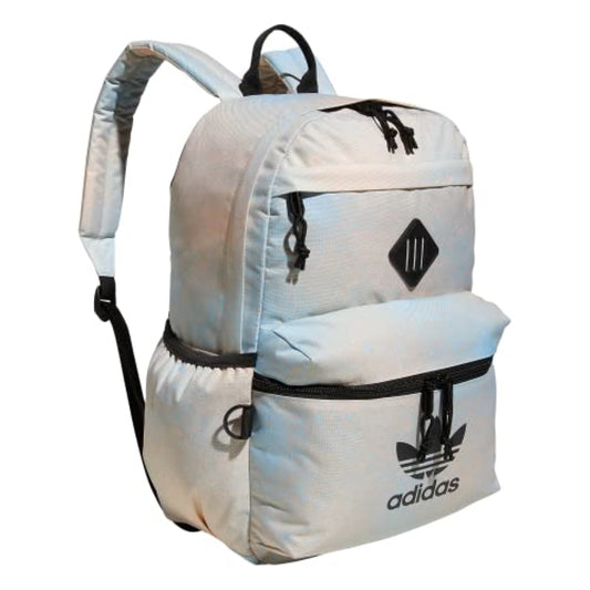 adidas Originals Trefoil 2.0 Backpack, Spray Paint Almost Blue-Bliss Orange, One Size