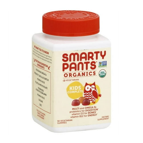 Smartypants: Organic Kids Complete Vitamin, 90 Ea