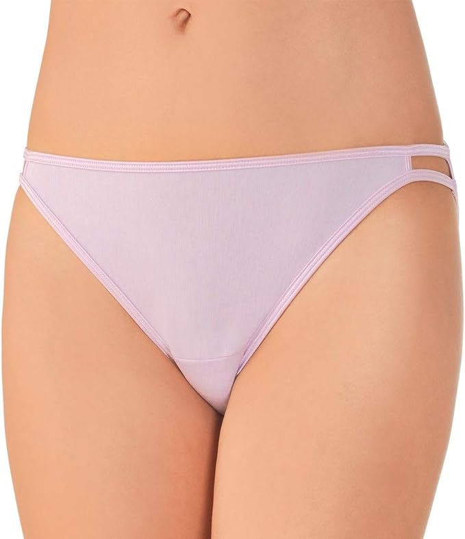 Vanity Fair Women's Illumination String Bikini Panty 18108, Wisteria Bud, 6