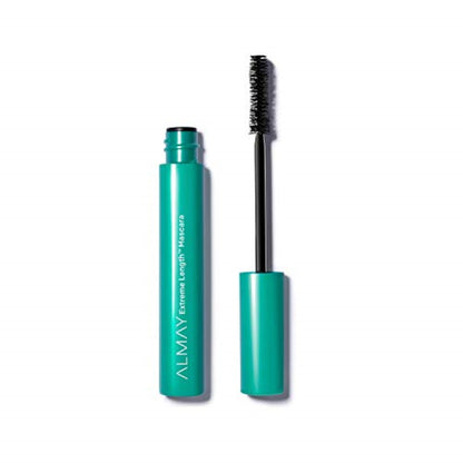 Almay Extreme Length Mascara, Strengthening Anti-Breakage Formula, Hypoallergenic-Fragrance Free, Ophthalmologist Tested for Sensitive Eyes, 020 Black, 0.21 fl oz