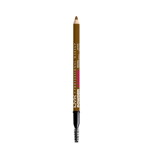 NYX PROFESSIONAL MAKEUP Powder Louder Eyebrow Pencil, Brow Pencil with Buildable Volume For Up To 12HR Wear, Vegan Formula - Blonde