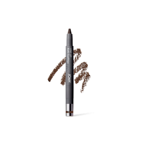 Joah Line Up Kohl Waterproof Eyeliner, Smokey Brown, Smudger and Sharpener Included, 0.8g