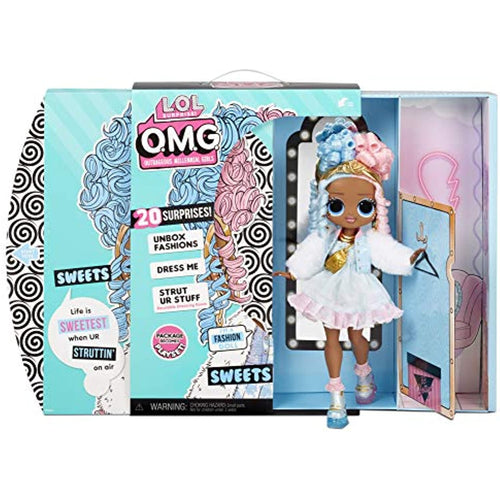 LOL Surprise OMG Sweets Fashion Doll - Dress Up Doll Set With 20 Surprises
