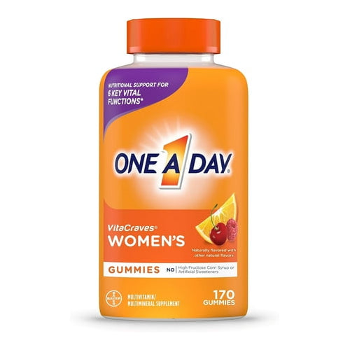 One A Day Women's Gummy Multivitamin, Multivitamins for Women, 170 Ct