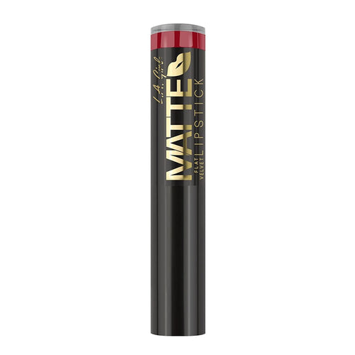 L.A. Girl Matte Flat Velvet Lipstick, Relentless 1 Ct.