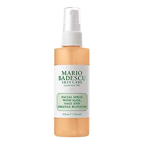 Mario Badescu Skin Care Facial Spray Aloe Sage and Orange Blossom, 4 fl oz