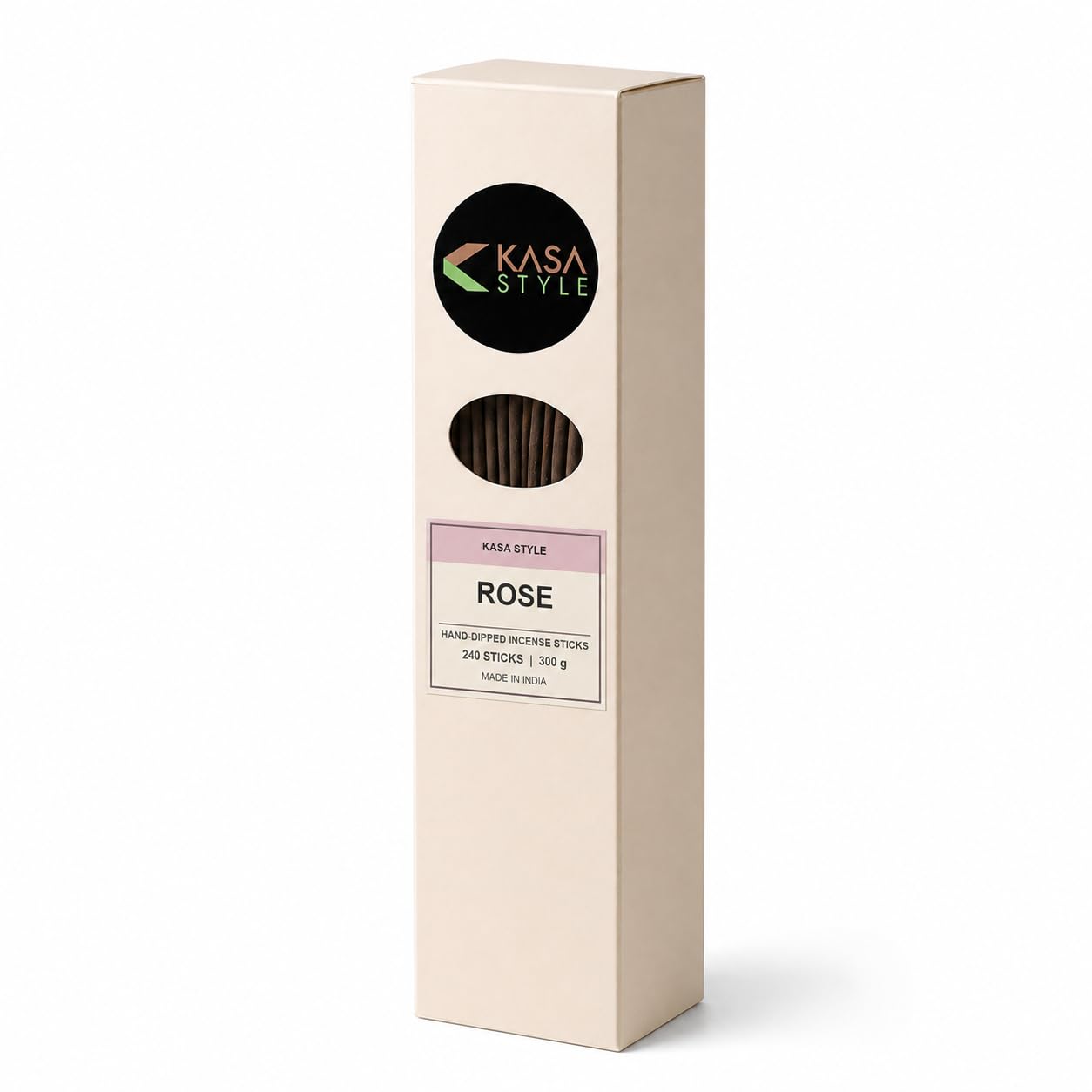 Kasa Style Incense Sticks, Hand-Dipped, 240 Ct, 300 g