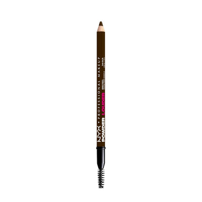NYX PROFESSIONAL MAKEUP Powder Louder Eyebrow Pencil, Brow Pencil with Buildable Volume For Up To 12HR Wear, Vegan Formula - Ash Brown