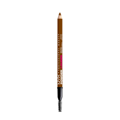NYX PROFESSIONAL MAKEUP Powder Louder Eyebrow Pencil, Brow Pencil with Buildable Volume For Up To 12HR Wear, Vegan Formula - Auburn