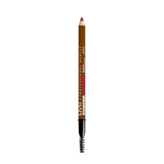 NYX PROFESSIONAL MAKEUP Powder Louder Eyebrow Pencil, Brow Pencil with Buildable Volume For Up To 12HR Wear, Vegan Formula - Auburn