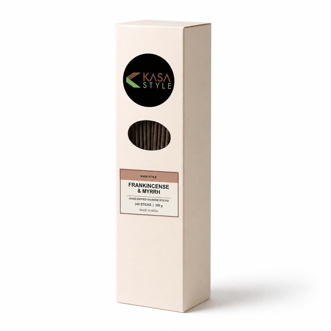 Kasa Style Incense Sticks, Hand-Dipped, 240 Ct, 300 g