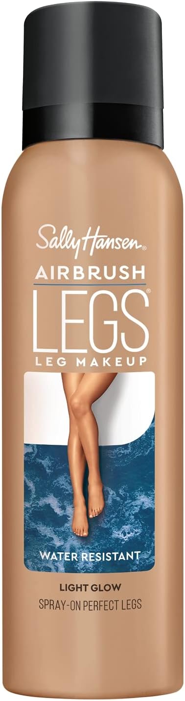 Sally Hansen Airbrush Legs Makeup, Light Glow, 4.4 oz Spray, Water and Transfer-Resistant